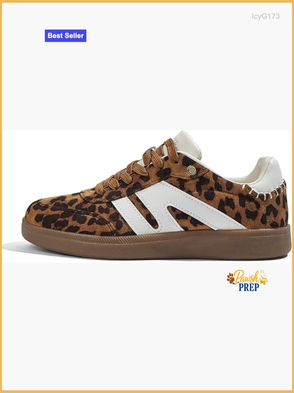 Classic Retro Gum Sole Fashion Sneakers Casual Tennis Skate Leather Anti Slip